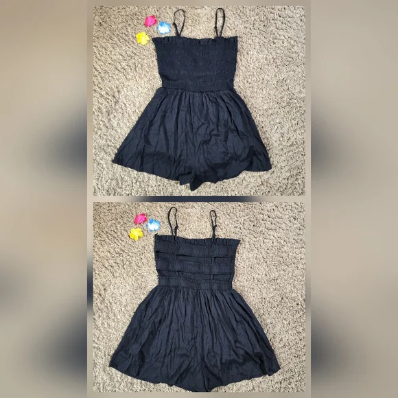 Fashion Nova Black Romper. Size M. - Picture 2 of 14
